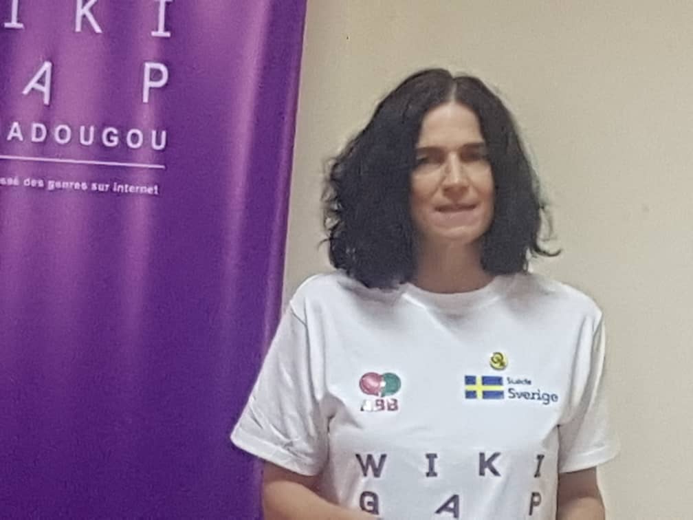 La chargée d’affaires de l’ambassade de Suède, Mia Rimby : « WikiGap est un espoir pour les jeunes femmes »