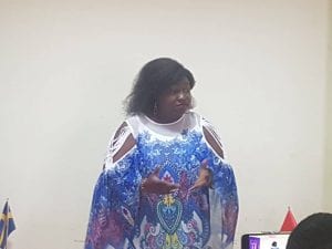 Raissa Compaoré, une des femmes référencées pour cette édition a salué  l’initiative