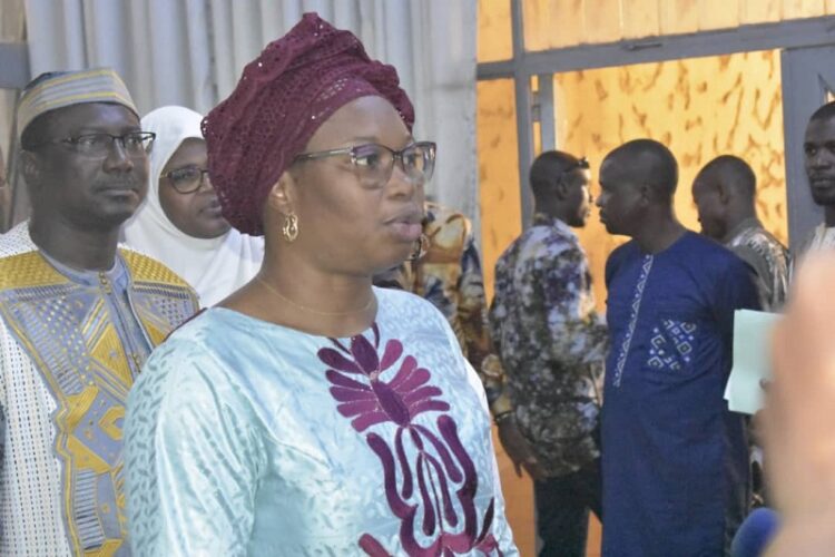 Fatoumata Bako Traoré, ministre délégué auprès du ministre chargé de l'économie