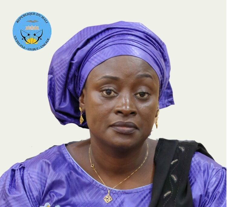 La ministre malienne de la promotion de la femme, de l’enfant et de la famille Dr Mariam Coulibaly Maiga.