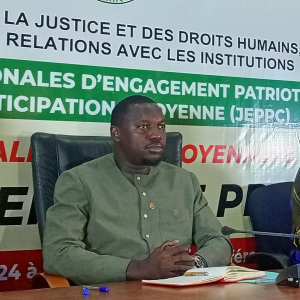 Harouna Kadio, secrétaire général du ministère en charge de la justice