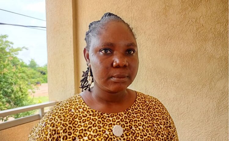 Denise Maimouna Ouédraogoo, présidente de l’association « Le royaume de kirikaya ».