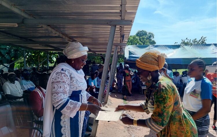 Mariama Konaté Gnanou, gouverneur de la région des Hauts-Bassins,