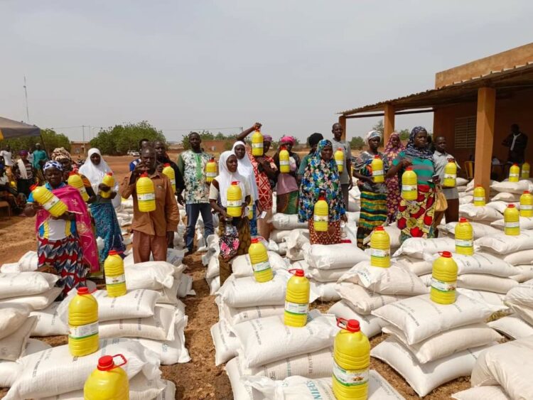 Ces vivres vont contribuer à redonner le sourire aux bénéficiaires